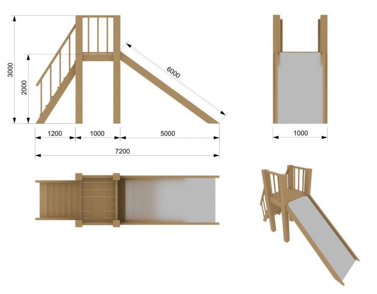 Детские площадки из дерева своими руками чертежи и схемы