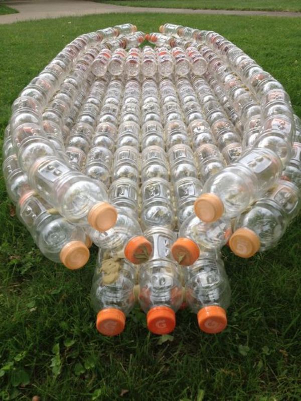 Питьевая кружка из пластиковой бутылки