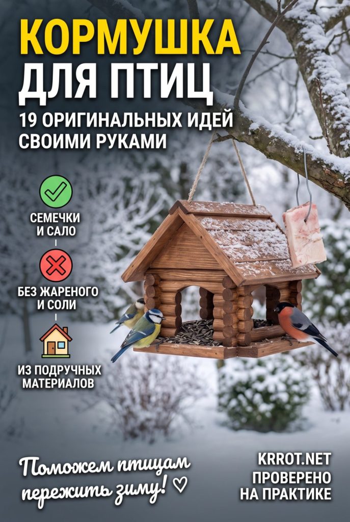 Кормушки для птиц оригинальные идеи