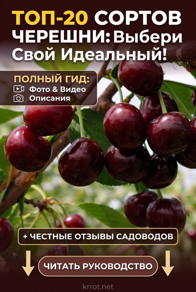 Черешня: описание 20 лучших сортов
