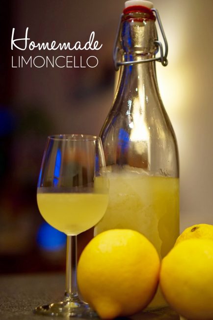 Готовый лимонный ликер лимочелло 