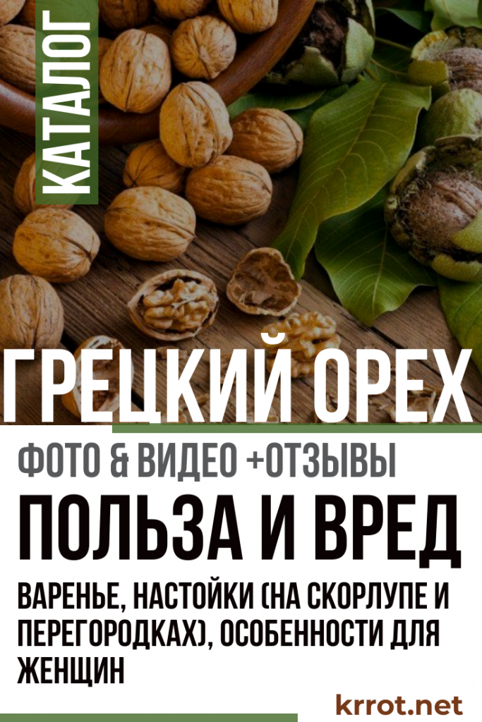 Грецкий Орех для Нашего Организма (Польза и Вред) +Отзывы