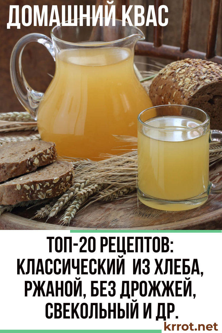 ТОП-20 Рецептов Приготовления Кваса в Домашних Условиях
