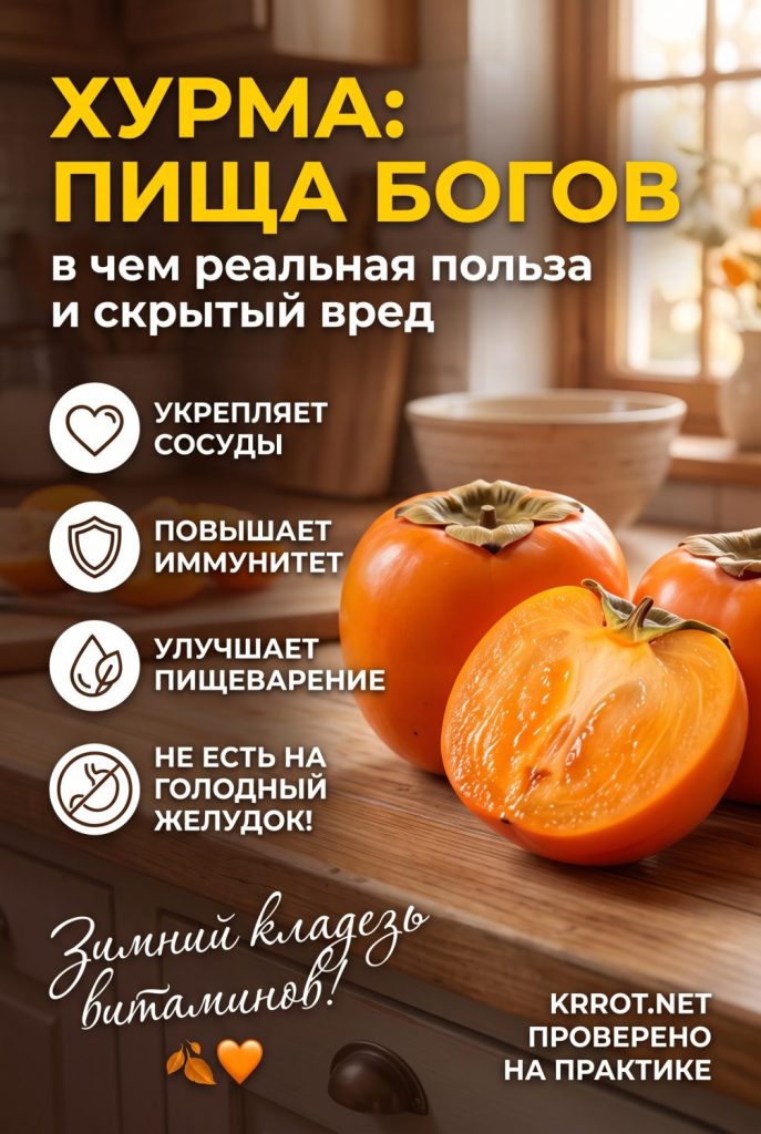Хурма - польза, противопоказания, полезные свойства, заготовка