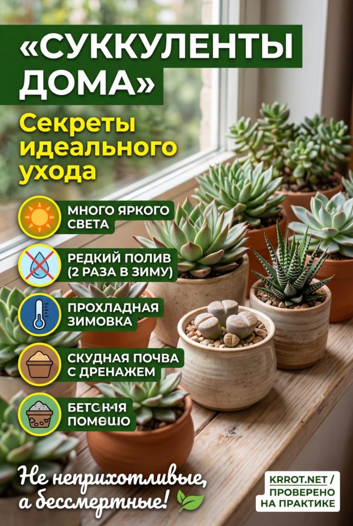 Лучшие суккуленты