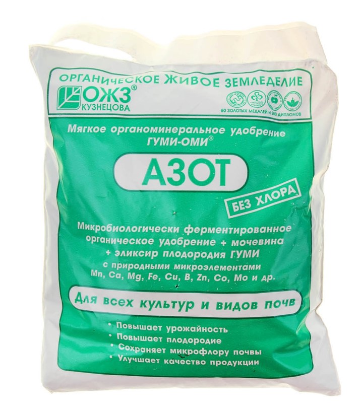 Азот стимулирует рост ветвей