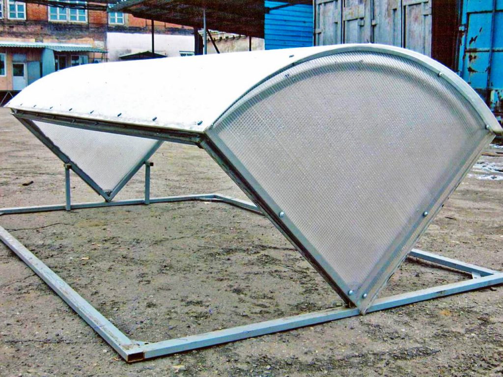 Парник-хлебница из поликарбоната