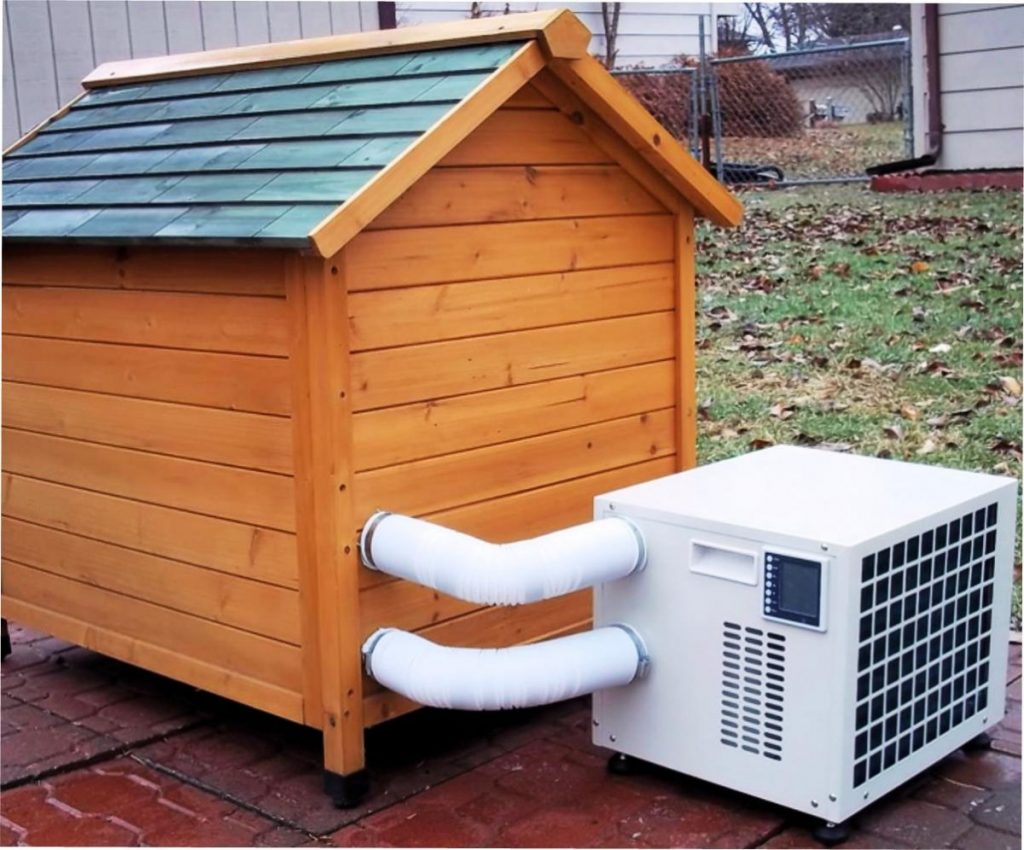 Не рекомендуется устанавливать дополнительные устройства для обогрева будки