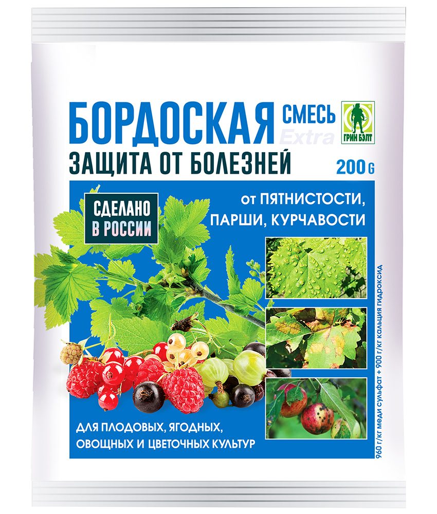 Бордоская смесь в качестве профилактики