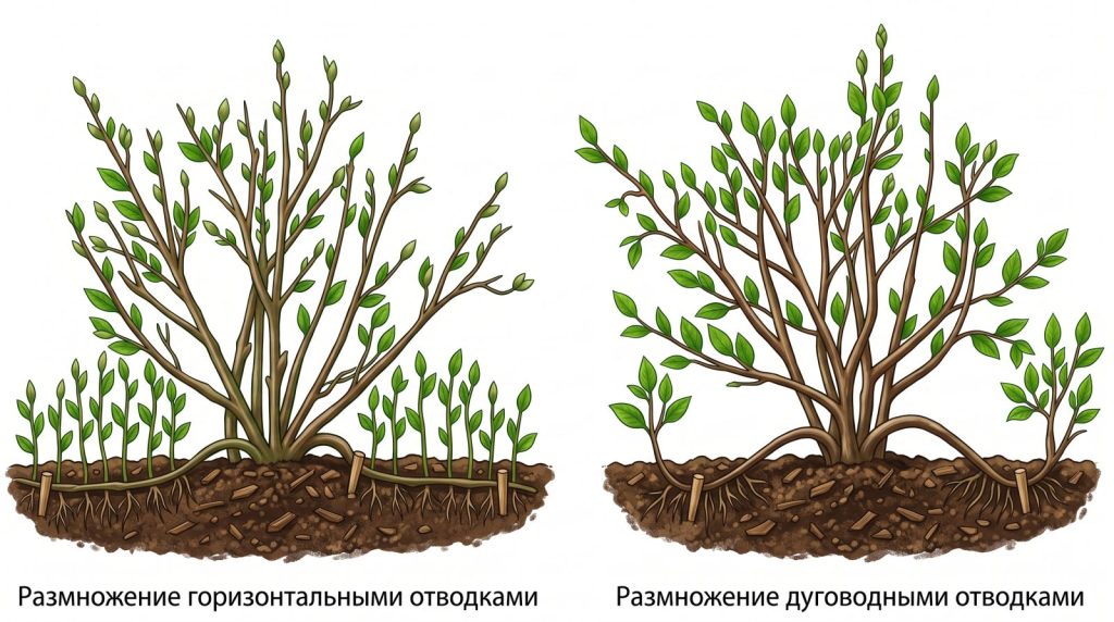 Размножение отводками