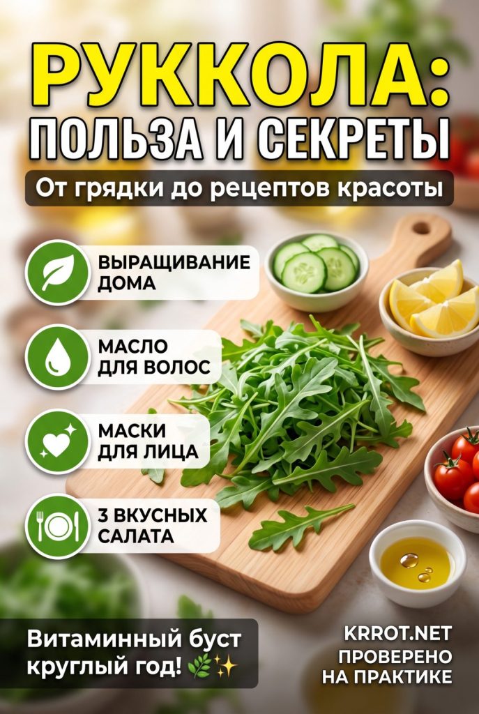 Руккола ее польза и вред для здоровья