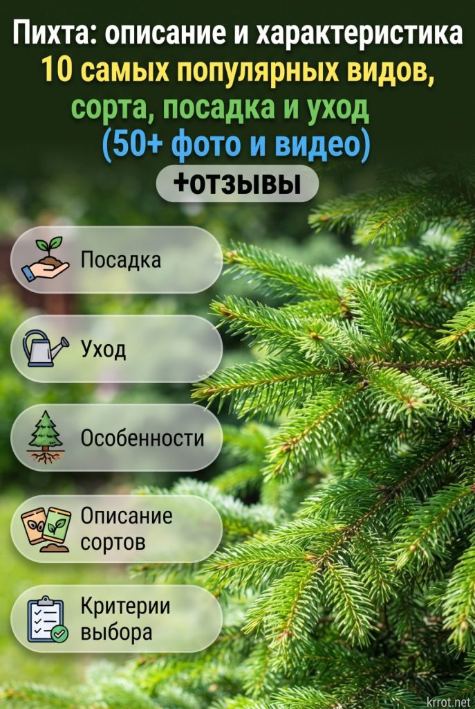 Сорта пихты
