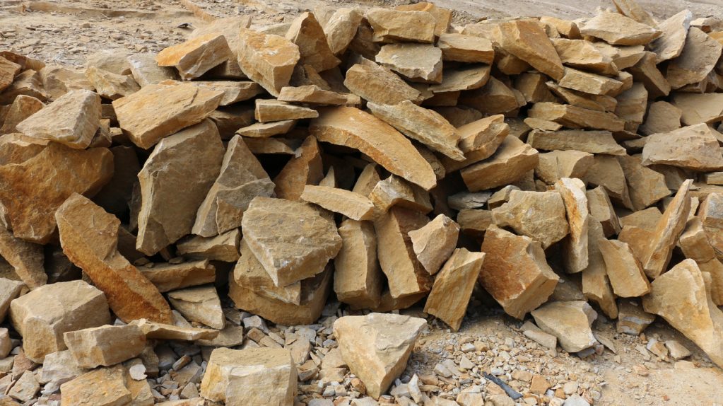 Облицовочный камень песчаник