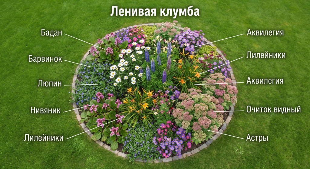 Ленивая вечноцветущая кумба