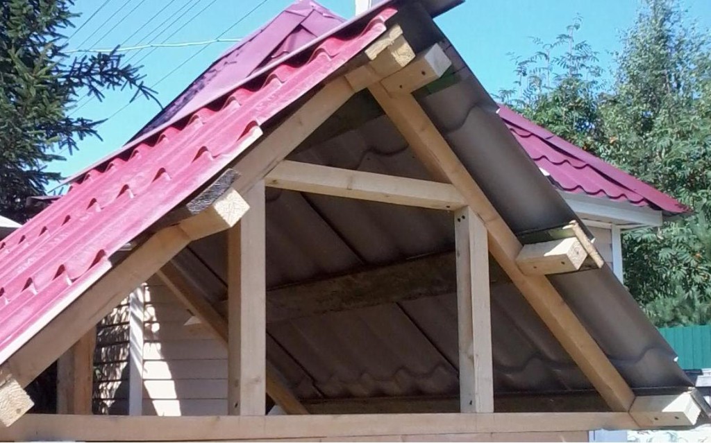 Кровля из профлиста