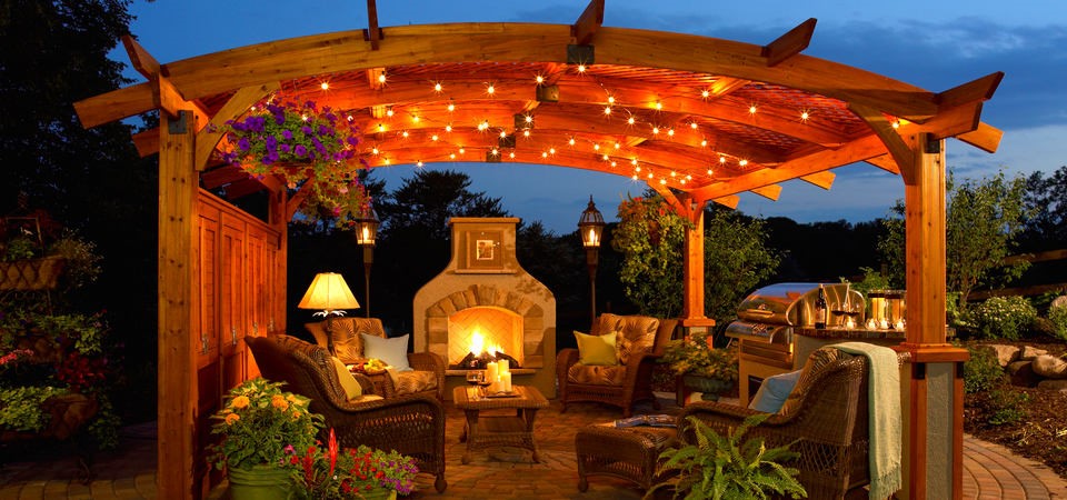 Потрясающий уголок загородного дома