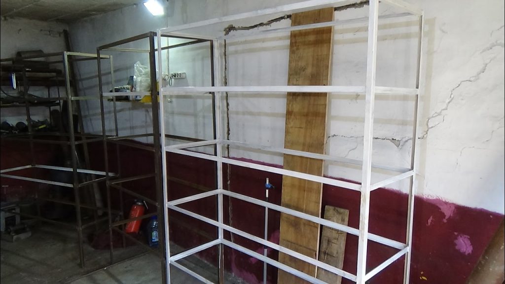 Каркас стелажа из уголка