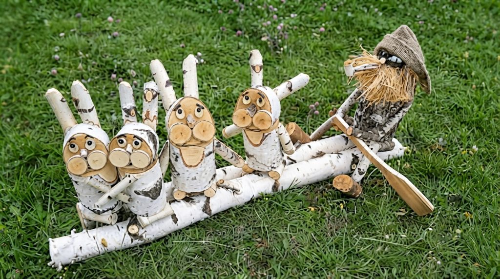 Фигурки из дерева