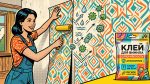 Лучшие клеи для виниловых обоев