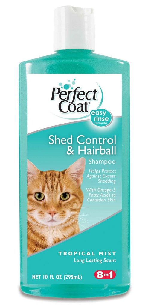 8 in 1 Perfect Coat Shed Control and Hairball Shampoo