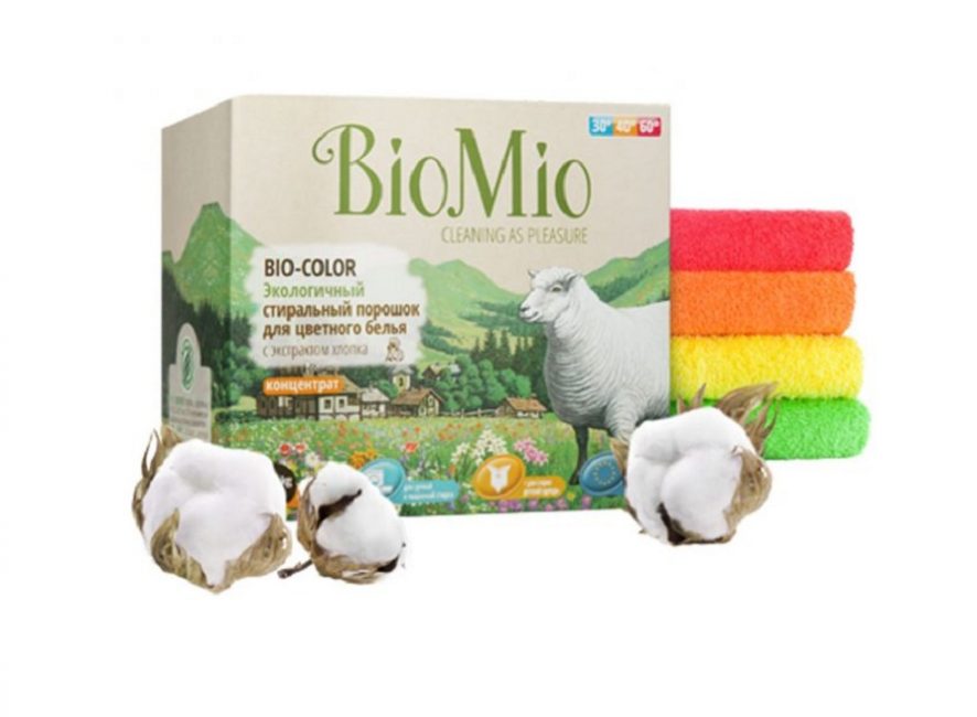 BioMio BIO-COLOR с экстрактом хлопка