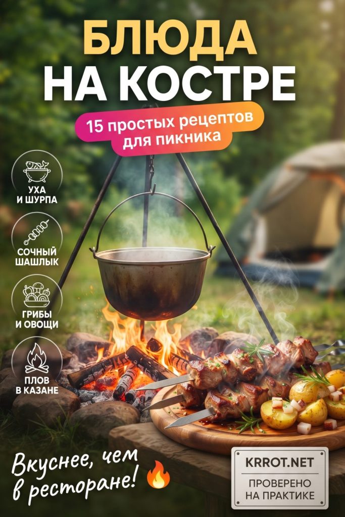 Блюда на костре рецепты