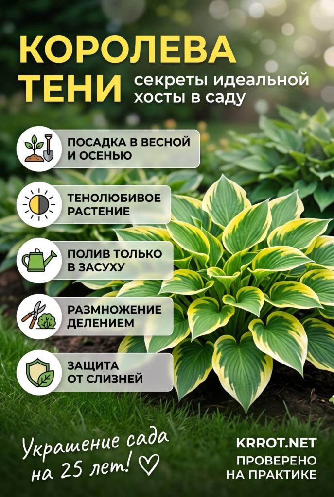 Хоста посадка и уход в открытом грунте