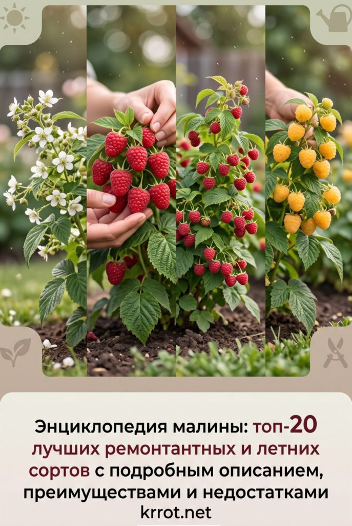 Лучшие сорта малины
