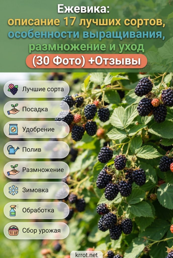 Сорта ежевики