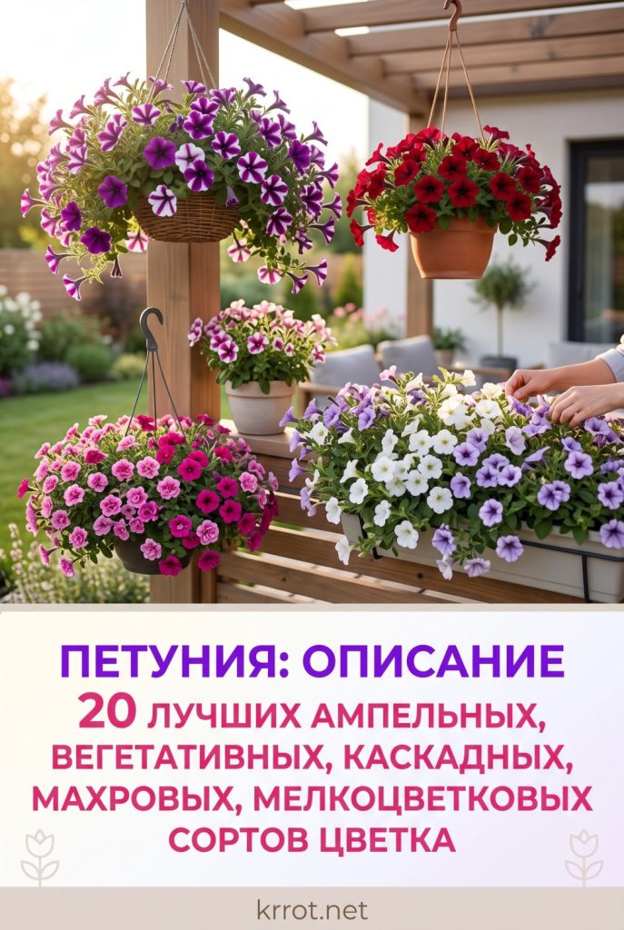 20 красивых сортов петунии
