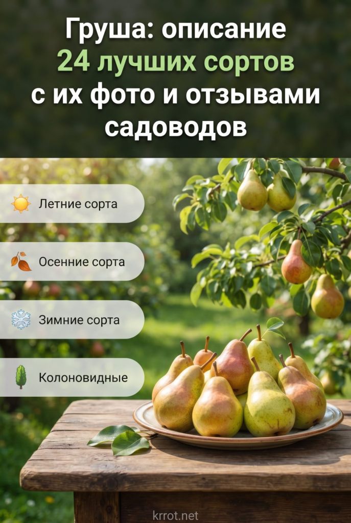 Лучшие сорта груши для России