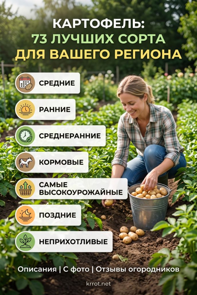Описание сортов картофеля