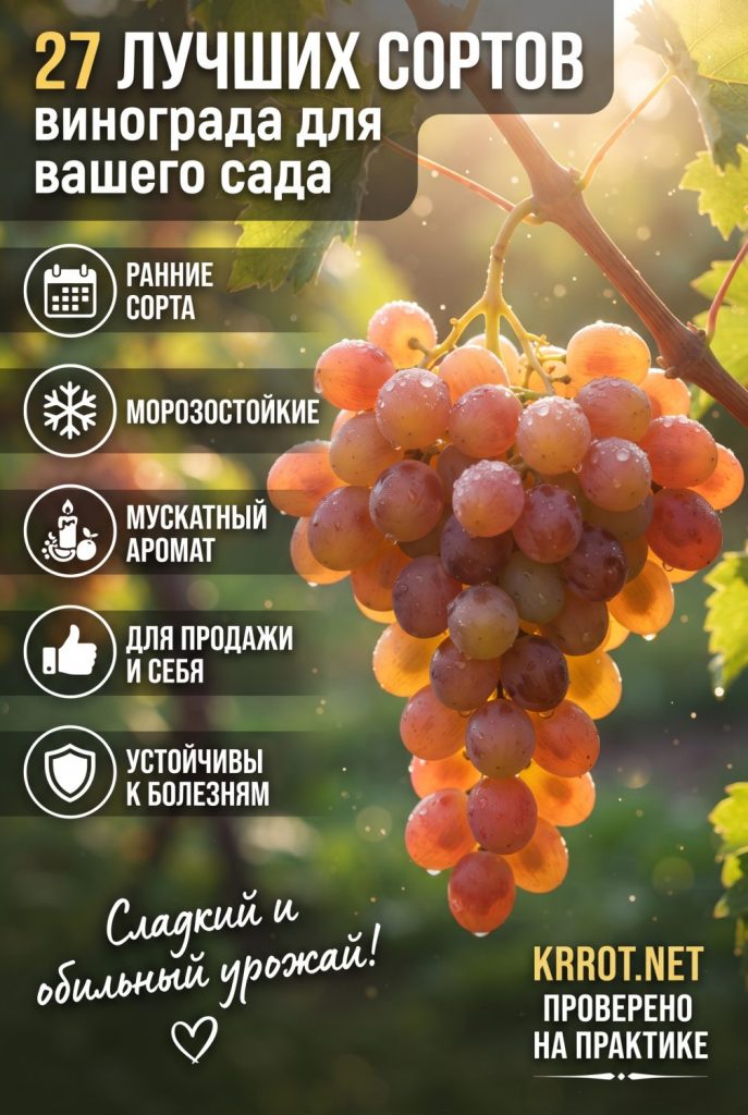 Сорта винограда с фото и характеристиками