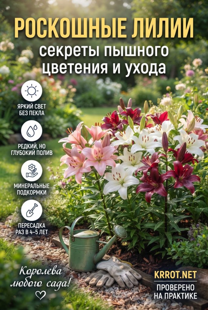 Описание сортов и Секреты ухода за лилией