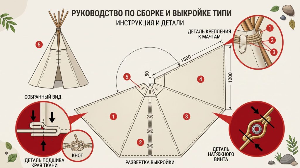 Схема выкройки