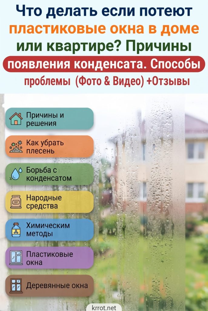 Что делать если потеют окна