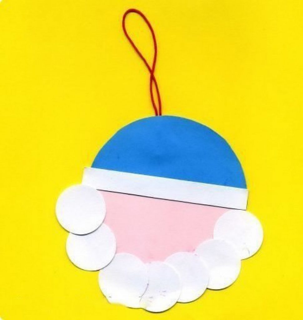 Борода и поле шапки