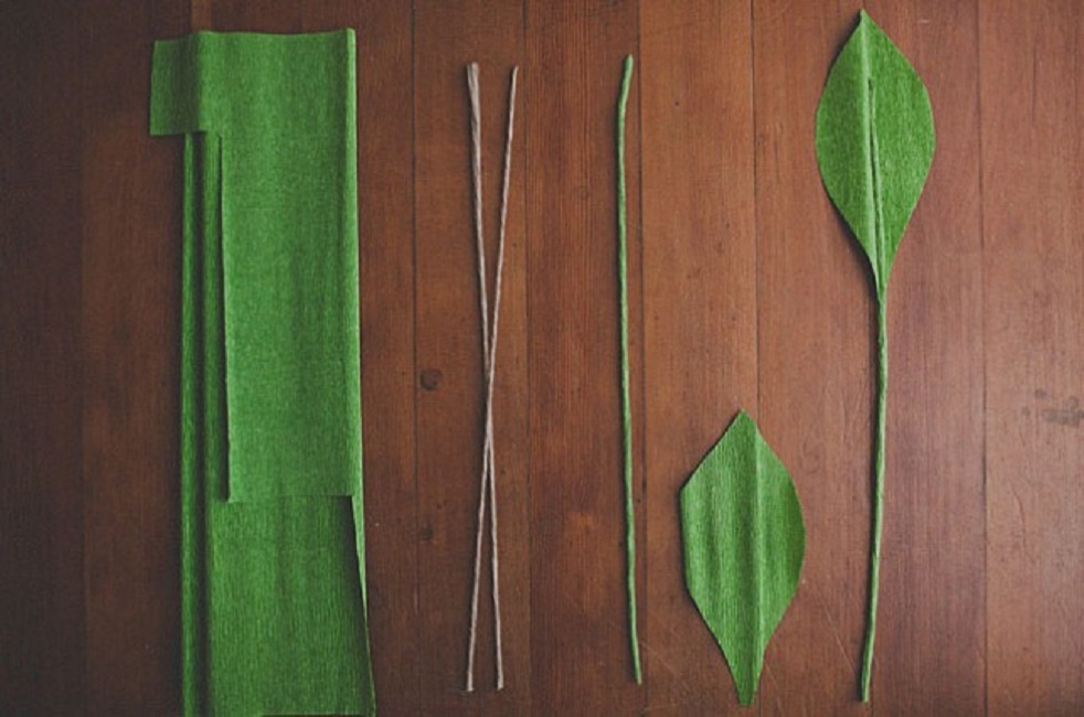 Иготовление листвы