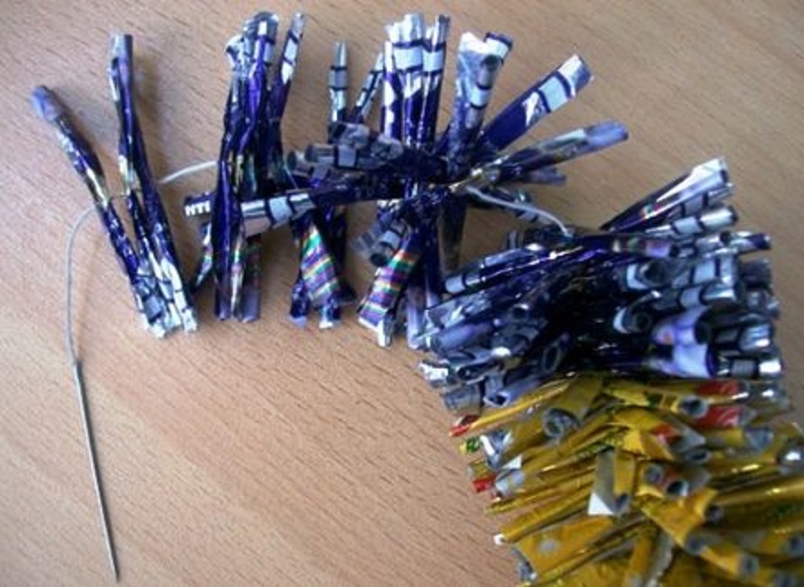 Нанизанные трубочки