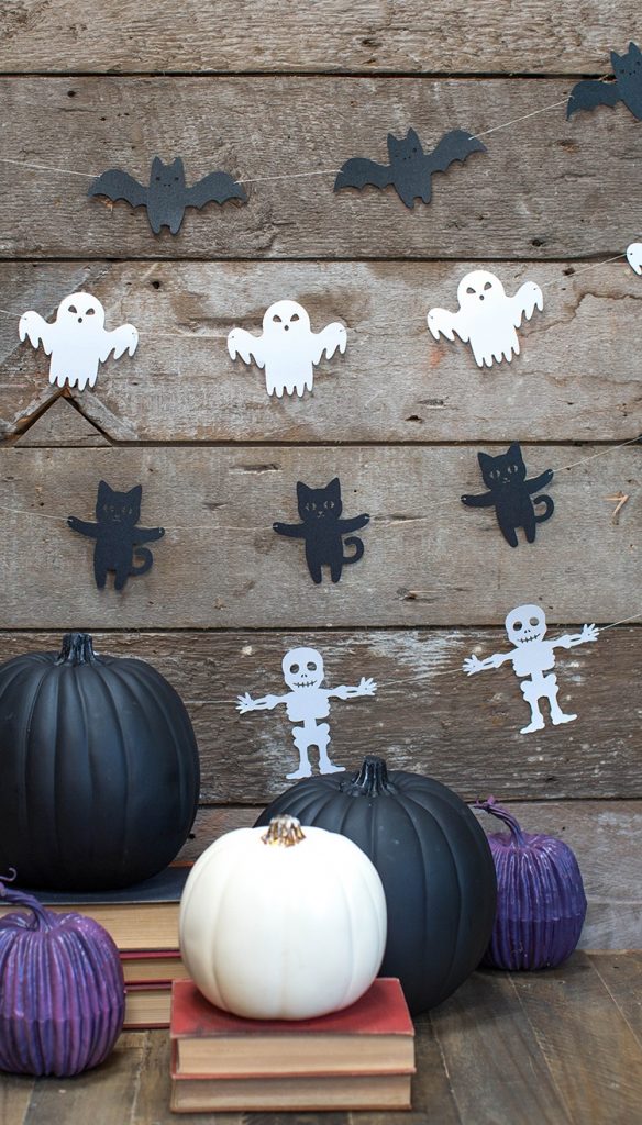 гирлянды на хэллоуин