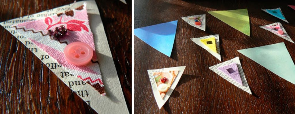 Украшенные флажки