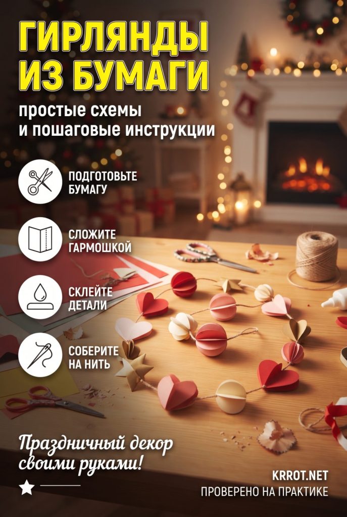 Бумажные гирлянды