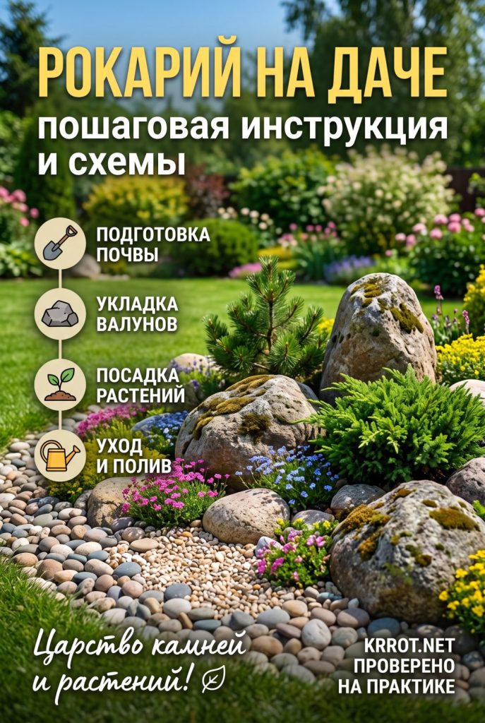 Идеи рокария и как сделать самому