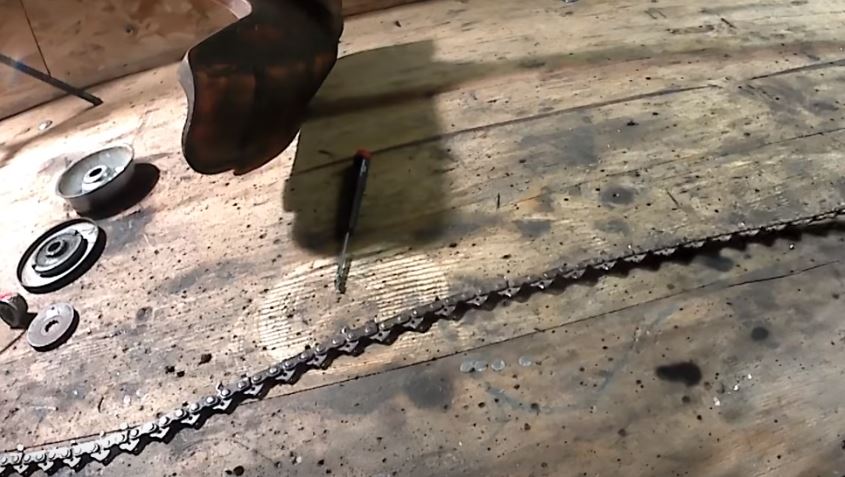 Подгоняем размер цепи