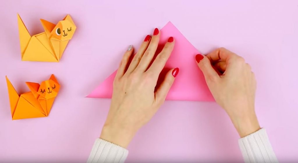 складываем по диагонали