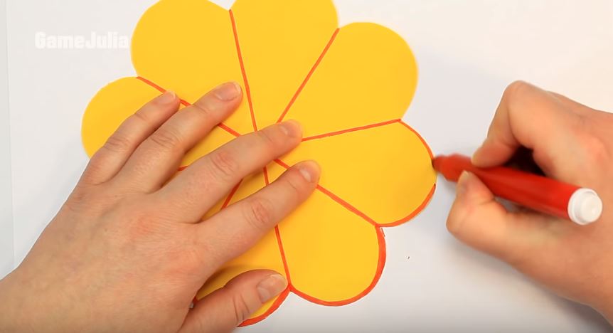 Обрисовываем контур