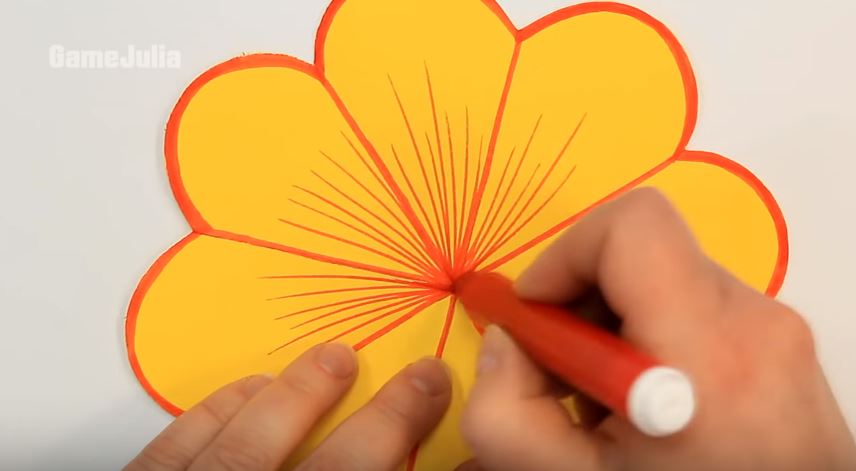 Разрисовываем серединку