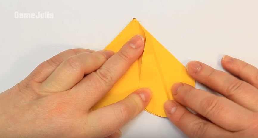 Сгибаем верх