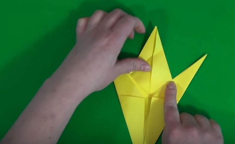 Делаем складку