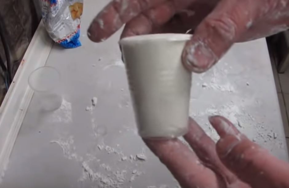 Оставляем застывать